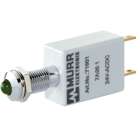 Murrelektronik LED-INDICATOR GREEN, LED 5mm - 110V AC/DC - 5mA - IP40, PK10 71627